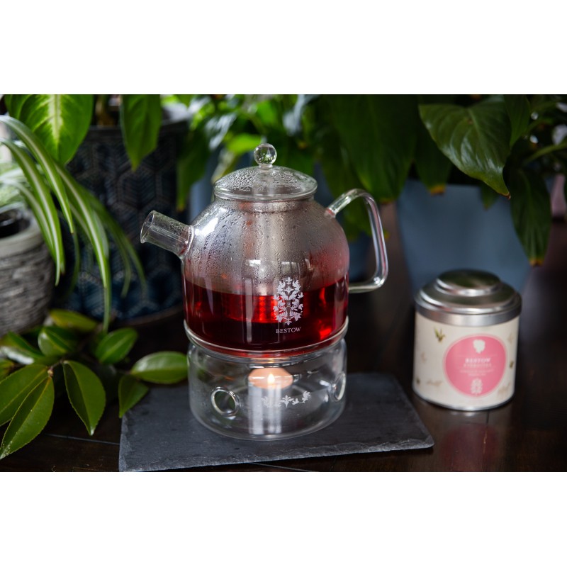 Bestow Glass Tea Warmer