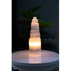 Selenite Crystal Lamp